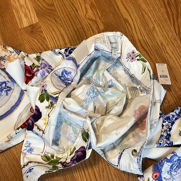 Anthropologie The Colette Cropped Wide-Leg Pants Magic Fabric Edition Sz 31 NWT - Picture 12 of 15